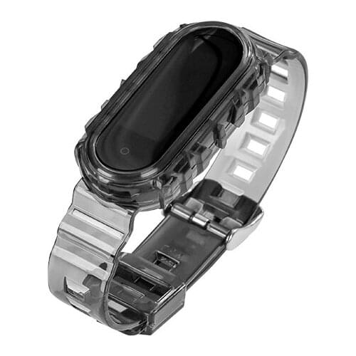 Strap bracelet for Mi Band 5 6 Strap for Xiaomi Mi Band 3 4 Silicone sports bracelet strap Strap for Amazfit Band 5