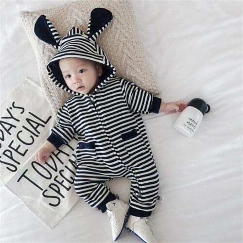 Newborn Warm Baby Rompers Cute Baby Girls Clothes Long Sleeve New Year Baby Boys Climbing Suit Clothes Cotton Kids Jumpsuits