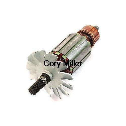 Impact Drill 11 Teeth Shaft Motor Rotor AC 220V for Hitachi C7 Circular Saw