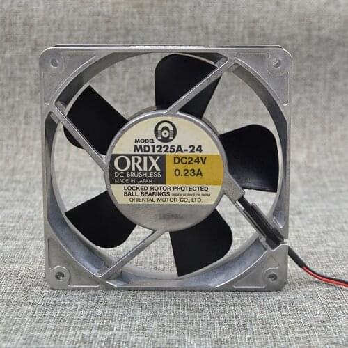 Orient FOR ORIX MD1225-24 12CM12025 24V0.26A Chassis Power Supply Aluminum Frame Cooling Fan