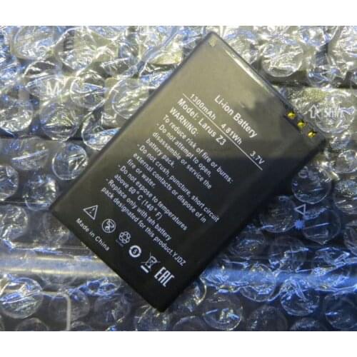 1300mAh Battery For DEXP Larus Z3 Li-ion Polymer Cell Phone Original Replacement Batteries with phone stander