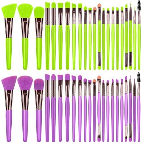 22pcs Makeup Brushes Tool Set Cosmetic Powder Eye Shadow Foundation Blush Blending Beauty Make Up Brush Maquiagem