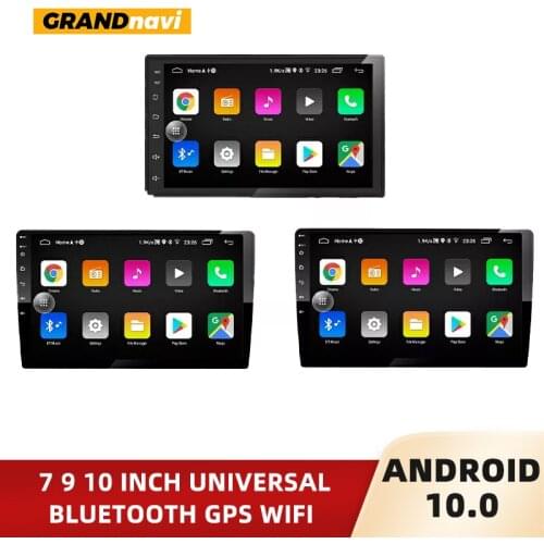 2 din Android Car Radio 10 1+16G Universele Auto Radio Optional 7'' Touch Screen Car Multimedia Player GPS Wifi Bluetooth Rear