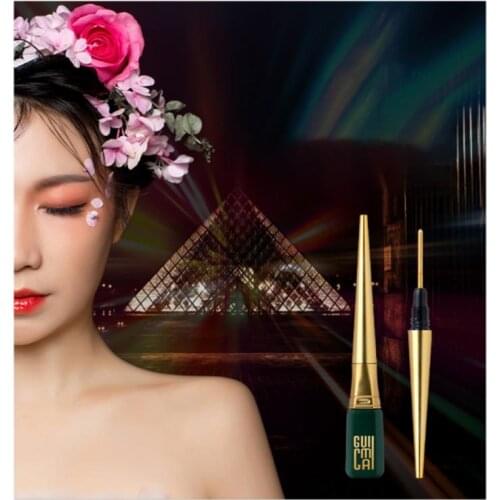 Black Brown Mascara Ultra-fine Brush Head Waterproof Not Easy To Smudge Long-lasting Extension Black Thick Length Mascara TSLM1