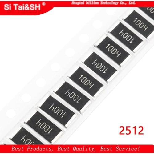 50Pcs 2512 SMD chip fixed resistor 1% 1W 0.1R 0.01R 0.05R 0.001R 0.33R 1R 0R 10R 100R 2W 0.001 0.01 0.1 0.33 0.05 1 0 10 100 ohm