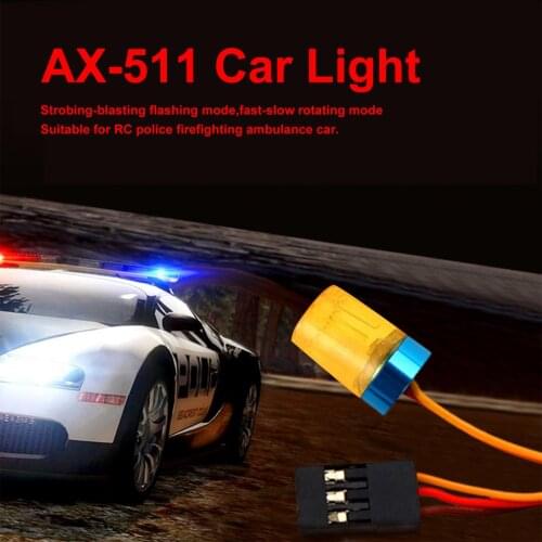 GoolSky AX-511 RC Multi-function Circular Ultra Bright RC Car LED Light strobing-blasting Flashing fast-slow Rotating Mode
