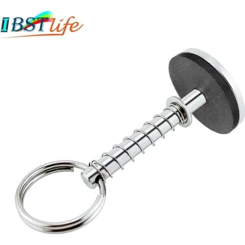 Stainless Steel 316 Hatch Cover Pull Handle Quick Pin Button Boat Yacht Storage Retainer Farm Trailers Wagons Auto Car Trailer