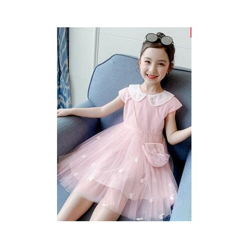 Girls' summer dresses 2021 new childrens summer dresses, hanfu girls, princess dresses, childrens dresses, summer Lolita dress