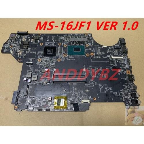 Ms-16jf1 VER 1.0 FOR MSI gv62 8rd 15.6" motherboard WITH i5-8300h CPU AND GTX1050M TESED OK