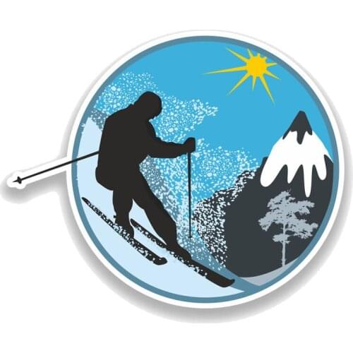 Thrill Seeker Travel Mountains Car Sticker Waterproof Decal Laptop Truck Motorcycle Auto Accessories PVC,14cm*11cm