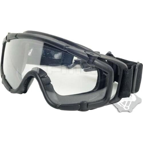 AIRSOFT OPS CORE JUMP PAINTBALL CLEAR GLASSES GOGGLES SI TACTICAL DOUBLE LENS Helmet Type New