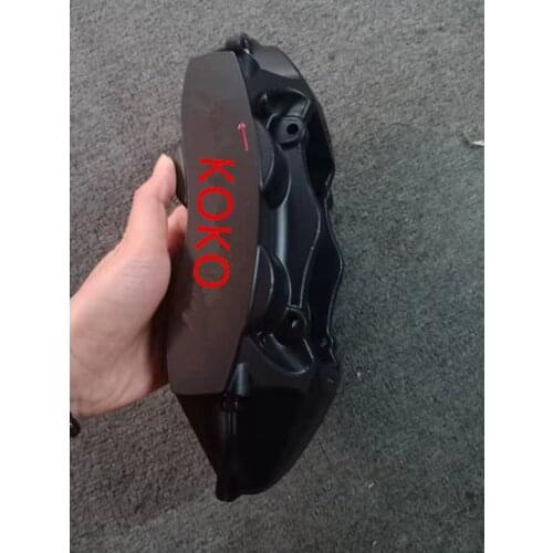 OEM Matte black GTS 6pots 4POTS caliper brake kit with 355mm slot pattern rotor for bmw M4