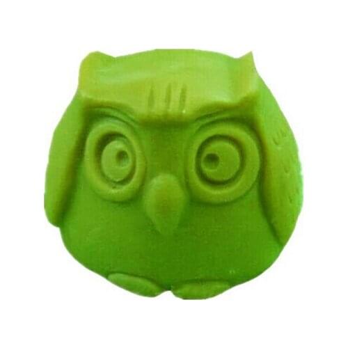 Wholesale The owl modelling silicon soap mold Cake decoration mold Handmade soap mold Fee shipping