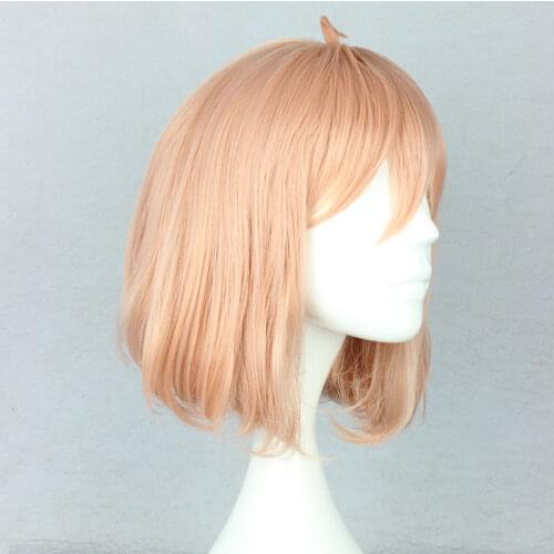 Kyokai no Kanata Kuriyama Mirai Cosplay Wig Costume Halloween Short Heat Resistant Synthetic Hair Wigs +Free Wig Cap