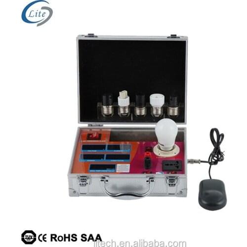 Portable digital LUX CCT Light AC Power Meter