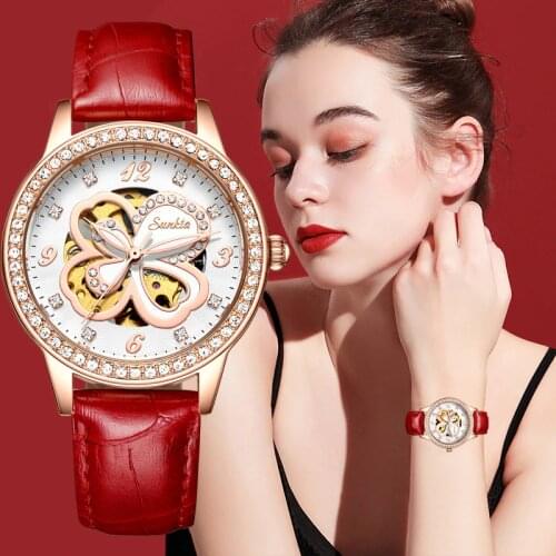 SUNKTA Ladies Mechanical Watch