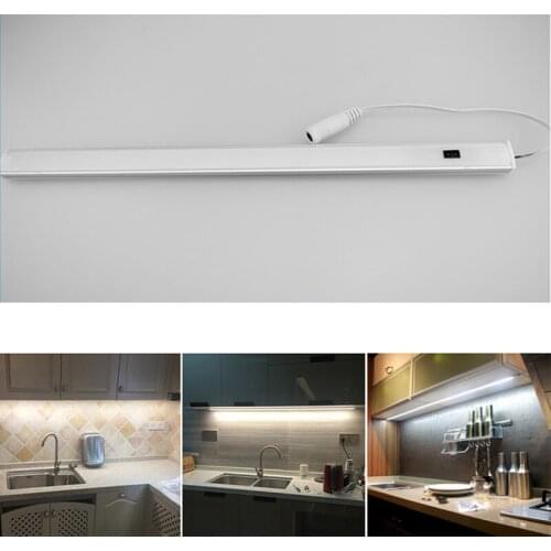 12V Motion Sensor LED Under Cabinet Light LEDs Strip Kitchen Lights Bathroom Lamp In The Closet Wardrobe Lamps Cupboard Lighting