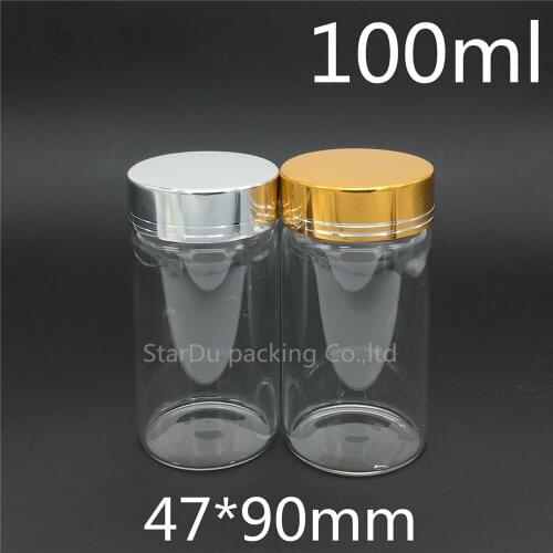 200pcs/lot 100ml screw neck glass bottle for vinegar or alcohol,carft/storage candy,liquid cosmetic,liquor bottles