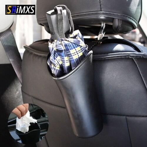 Car Umbrella Holder Hanging Hooks For Umbrella Multifunctional Car Umbrella Organizer Water Bottle Holder Car Accessories