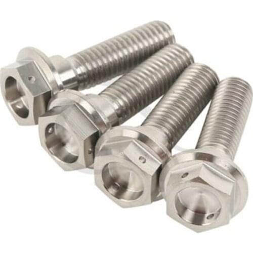 4pcs M8 x 30mm Ti Brake Disc Rotor Bolts For Kawasaki Z1000 2003-2006 2004 2005 Motorcycle