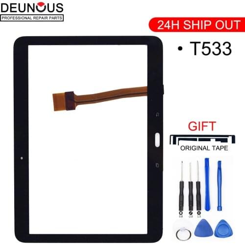 New For Samsung Galaxy Tab 4 10.1 2015 T533 SM-T533 Touch panel touch screen Digitizer Glass Panels Tablet Replacement Parts