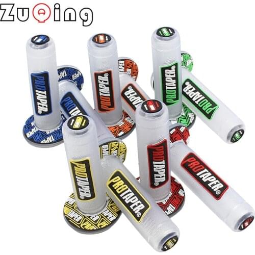 Handle Grip Motorcycle Handlebar Grip Protaper Dirt Pit Bike Motocross 7/8" Rubber Gel Hand Grips Brake Hands 5 Colors