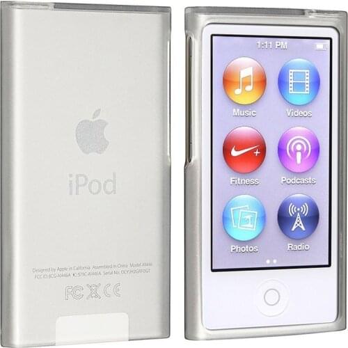 50X Frost Clear Soft TPU Gel Rubber Silicone Case For Apple iPod Nano 7th Gen 7 7G nano7 skin cover coque fundas wholesale