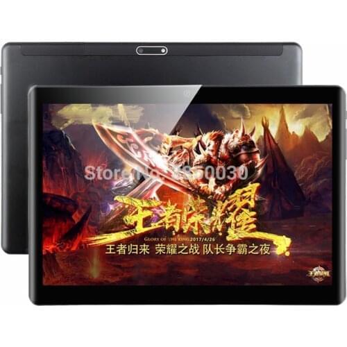 Super Fast 4G WiFi tablet pc 10 inch Octa Core 6GB RAM 32GB ROM 1280x800 HD screen Dual 2.5D Glass 4G LTE Android 9.0 OS Pad