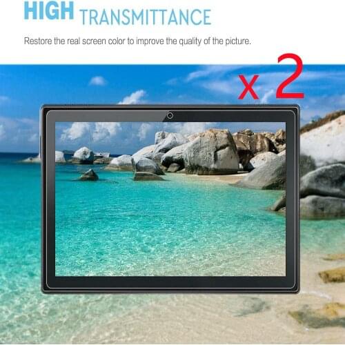 2Pcs Tablet Tempered Glass Screen Protector Cover for Lenovo TAB M10 TB-X605F/TB-X505 10.1 Inch 9H Premium Protection Film