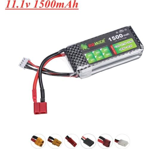 3S 11.1V 1500mAh Lipo Battery For Remote controul Helicopter Quadcopter Aircraft Battery Lithium Polymer 3S Li-po 11.1 battery