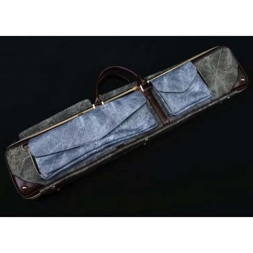 4 Shafts 3 Butts Pool Cues Case Billiards Accessories 7 Holes China