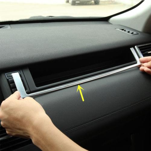Abs Center Storage Box Decorated Strips For Land Rover Discovery Sport 2015