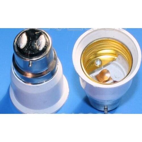 B22 TO E27 Lamp Holder Converter For Light Bulb