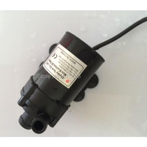 2pcs 12V Brushless DC Pump Centrifugal Pump 800/800A-H, 600LPH 5M, Water Circulation Aquarium Car Washing Fountain, Submersible