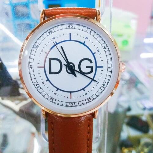 Reloj mujer New luxury brand DQG women watches fashion simple casual leather quartz watch Unisex Clock Zegarek damski