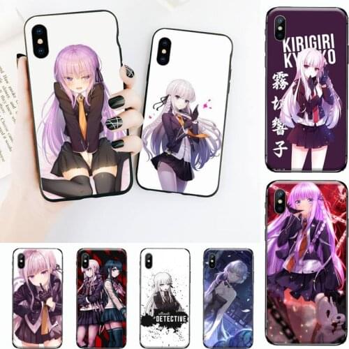 Danganronpa Kirigiri Kyouko Phone Case for iPhone 11 12 mini pro XS MAX 8 7 6 6S Plus X 5S SE 2020 XR