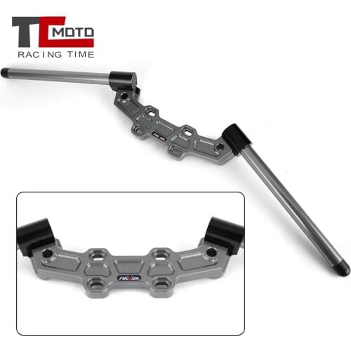 For HONDA CB650R CB 650R 2019 2020 2021 Motorcycle Accessories Clip-On Adapter Plate Handlebars Handle Bar Set