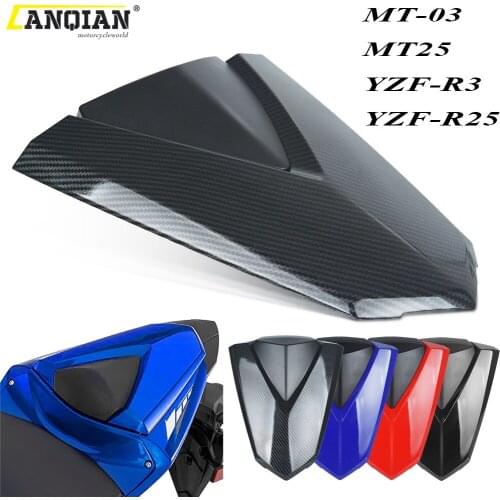 For YAMAHA YZF-R3 YZF-R25 MT-03 MT03 MT25 YZF MT 03 25 Motorcycle ABS Tail Back Section Rear Passenger Fairing Seat Cover Cowl