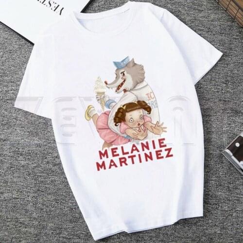 Melanie Martinez Cry Baby Hip Hop Hipster Vogue T Shirts Summer Casual Womens T-shirt Short Sleeve Female Tops Tees
