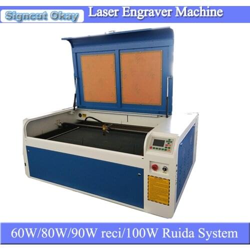 CNC CO2 laser engraving and cutting machine acrylic laser engraver machine 6090 for crafts DIY engraving caving for sale