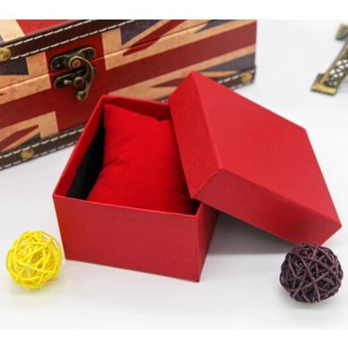 Fashion Durable Present Gift Box Case For Bracelet Bangle Jewelry luxury Watch Box wholesale Home Storage