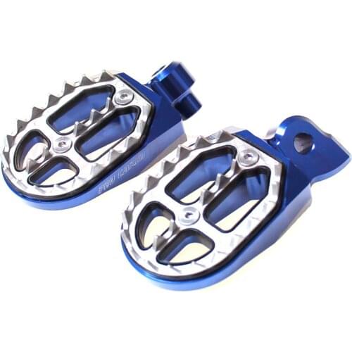 MX Wide Foot Peg Rest Pedal For YZ YZF WRF YZ85 YZ125 YZ250 TZ250F YZ450F TZ426F WR250F WR426F WR450F Motocross Enduro