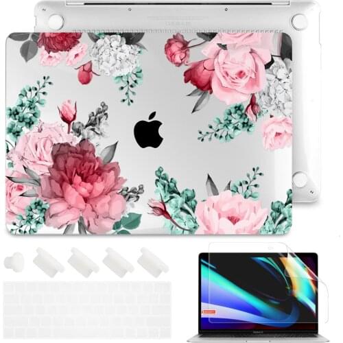 For Macbook new air 11 13 Retina Pro 13 15 16 Touch Bar 2020 A2289A2179 A1932 A1708 A1707 3D Print Brick Wall Plastic Hard Case