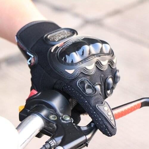 Anti-skid and anti-fall racing motorcycle bicycle riding gloves rider is equipped with knight protective gloves