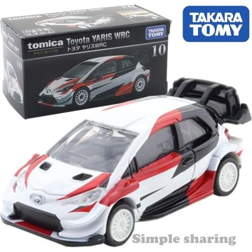 Takara Tomy Tomica Premium No.10 Toyota Yaris WRC Hot Pop Kids Toys Motor Vehicle Diecast Metal Model