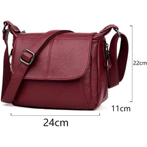 Soft Leather Women Shoulder Crossbody Bags For Women 2021 Luxury handbags women bags designer Handbags High Quality Sac A Main