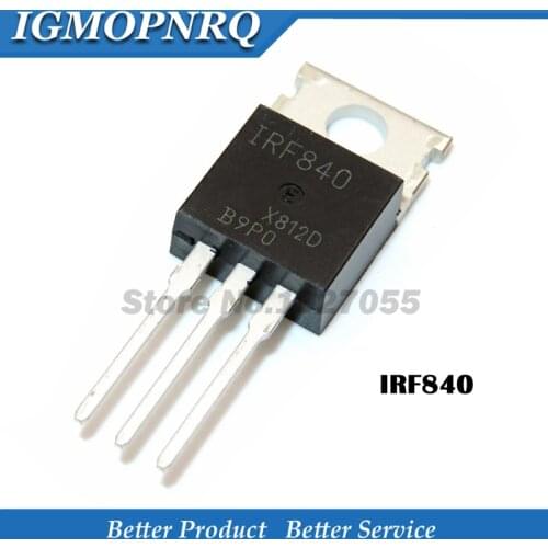 10PCS IRF840 TO-220 IRF840PBF TO220 new