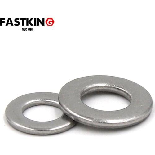 20Pcs Flat Washer DIN125 M8 M10 M12 M14 M16 M18 M20 304 Stainless Steel Washers Plain Washer Gaskets