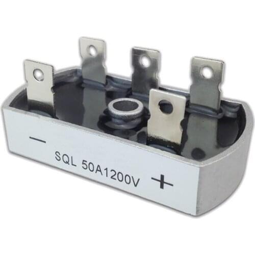 50A 1200V Aluminum Metal Case 3 Phase Diode Bridge Rectifier 50Amp SQL50A Module