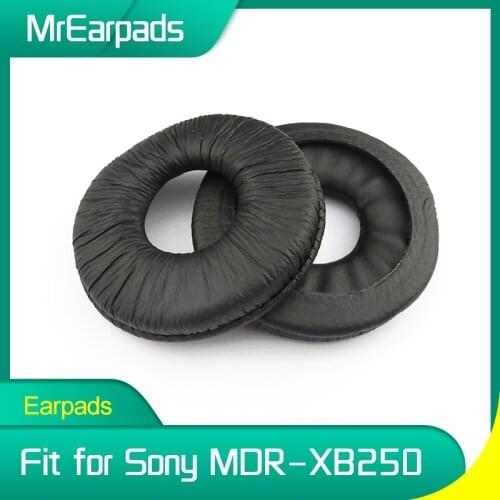 MrEarpads Earpads For Sony MDR-XB250 MDR XB250 Headphone Rpalcement Ear Pads Earcushions Parts